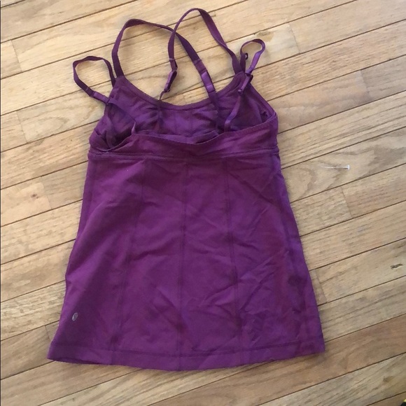 Lululemon purple tank top - Picture 2 of 2